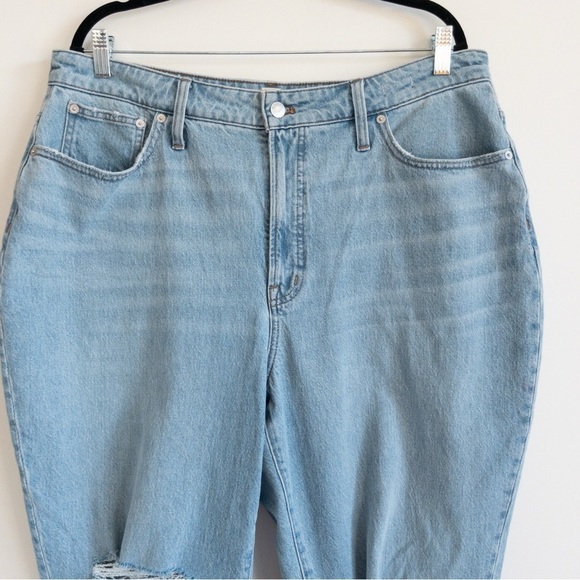 Madewell Light Wash The Curvy Perfect Vintage Jeans Plus Size - Picture 4 of 11